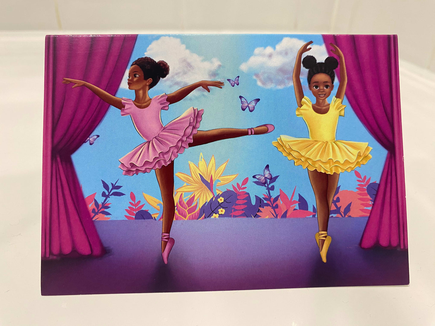 Isla and Rose Greeting Card