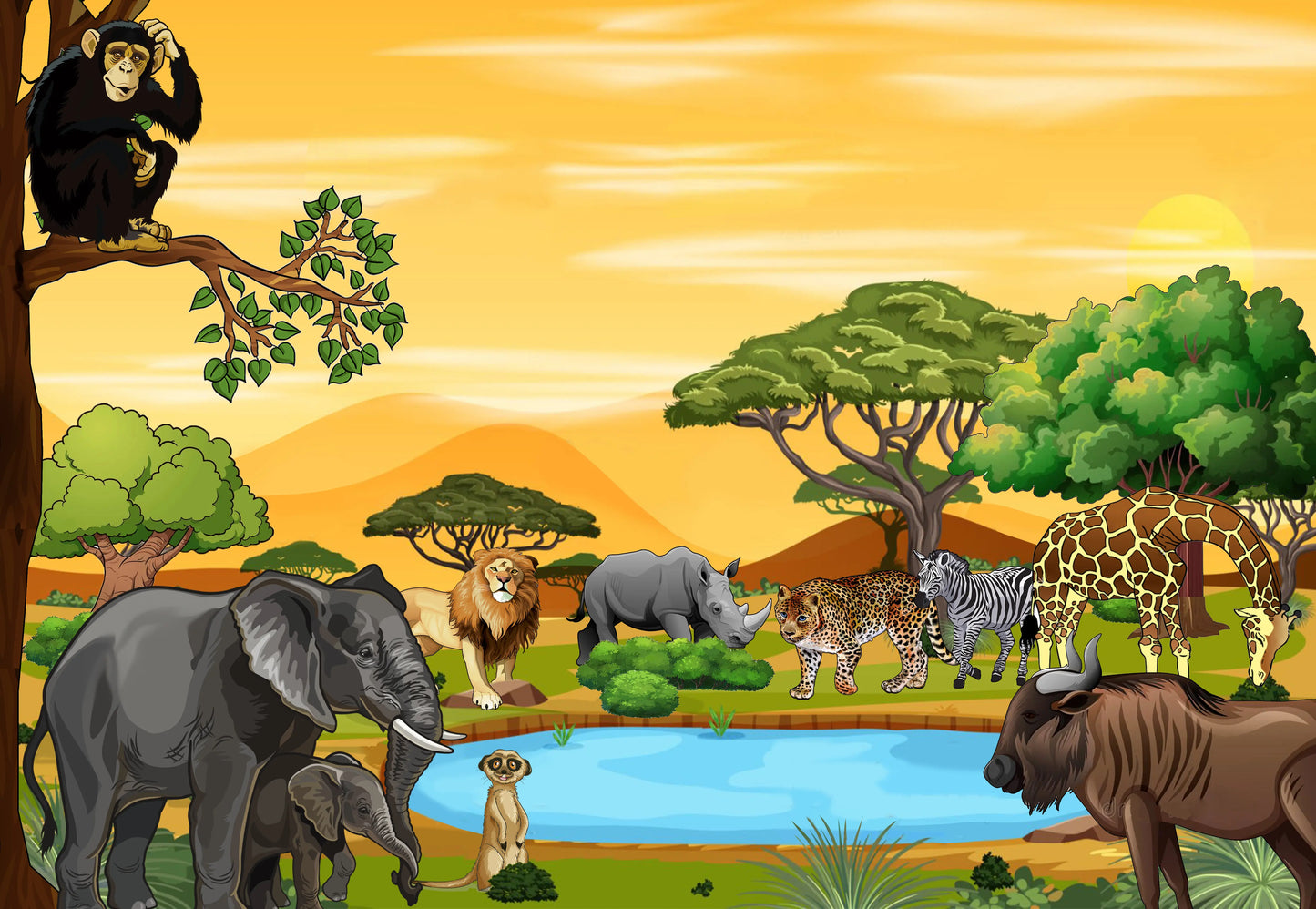 African Jungle Jigsaw Puzzle